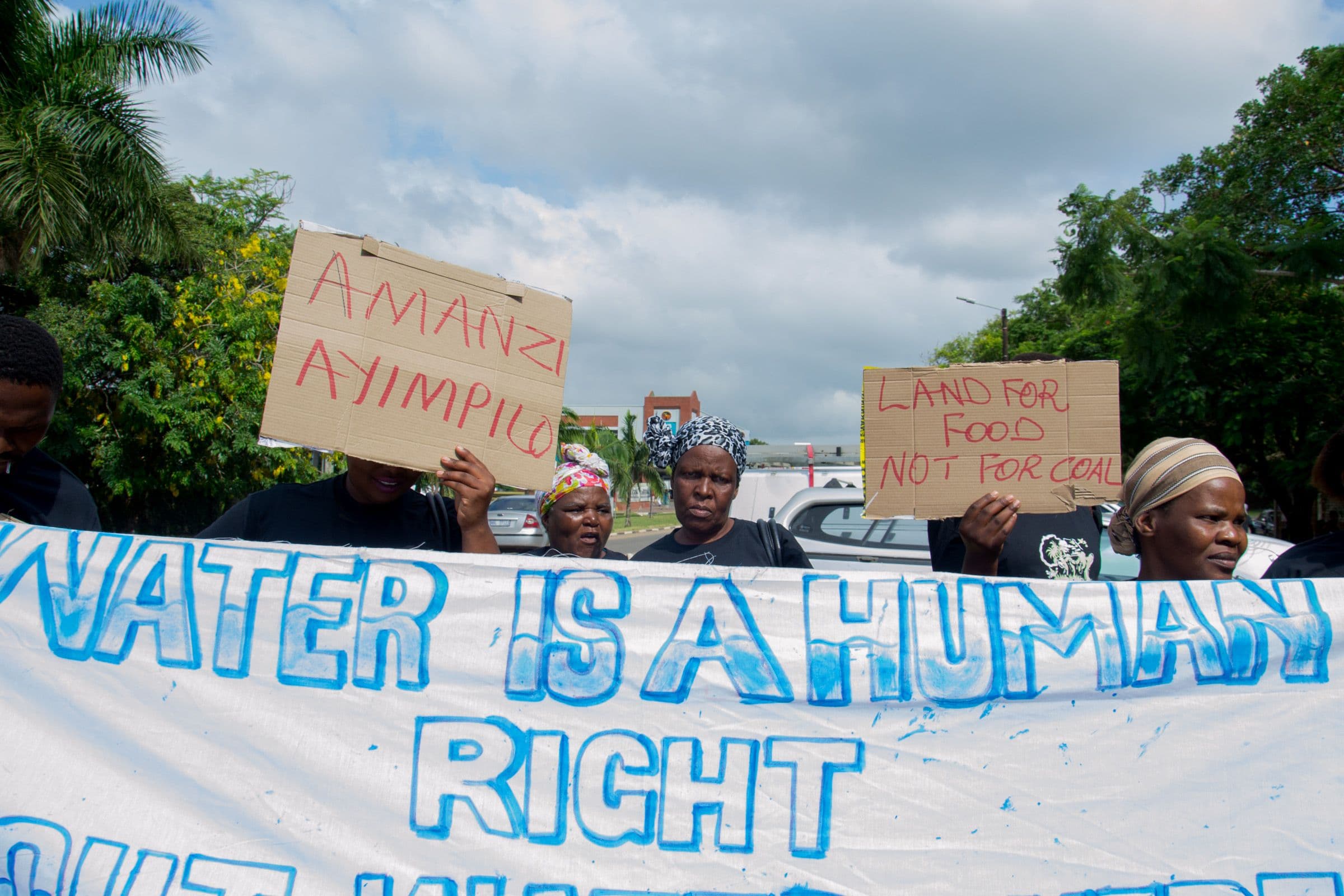 WoMin, Samarbetsorganisation, Johannesburg, Sydafrika, Kvinnor, Demonstration, Protest